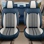Capa Universal Hermen Completa para Carro em Couro Legítimo com AirBag + BRINDES: Tapetes Automotivos