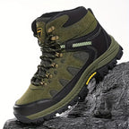 Kit Bota Tática Militar Branvek Masculina em Couro Legítimo e Nylon + BRINDES: Cinto, Carteira e Relógio Tático